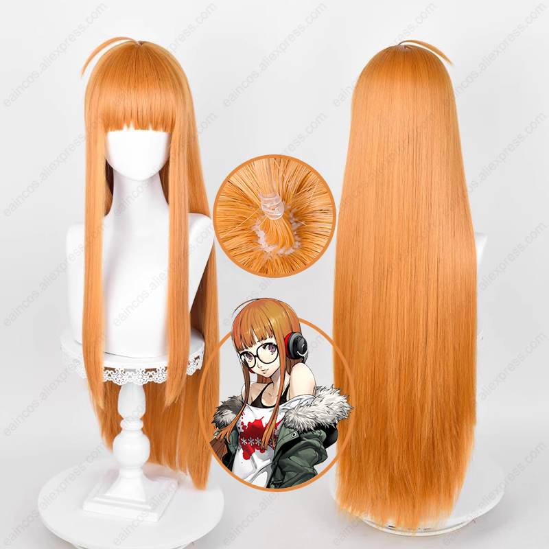 Anime Cosplay Orange Hair - Anime Futaba Sakura peruka do cosplay