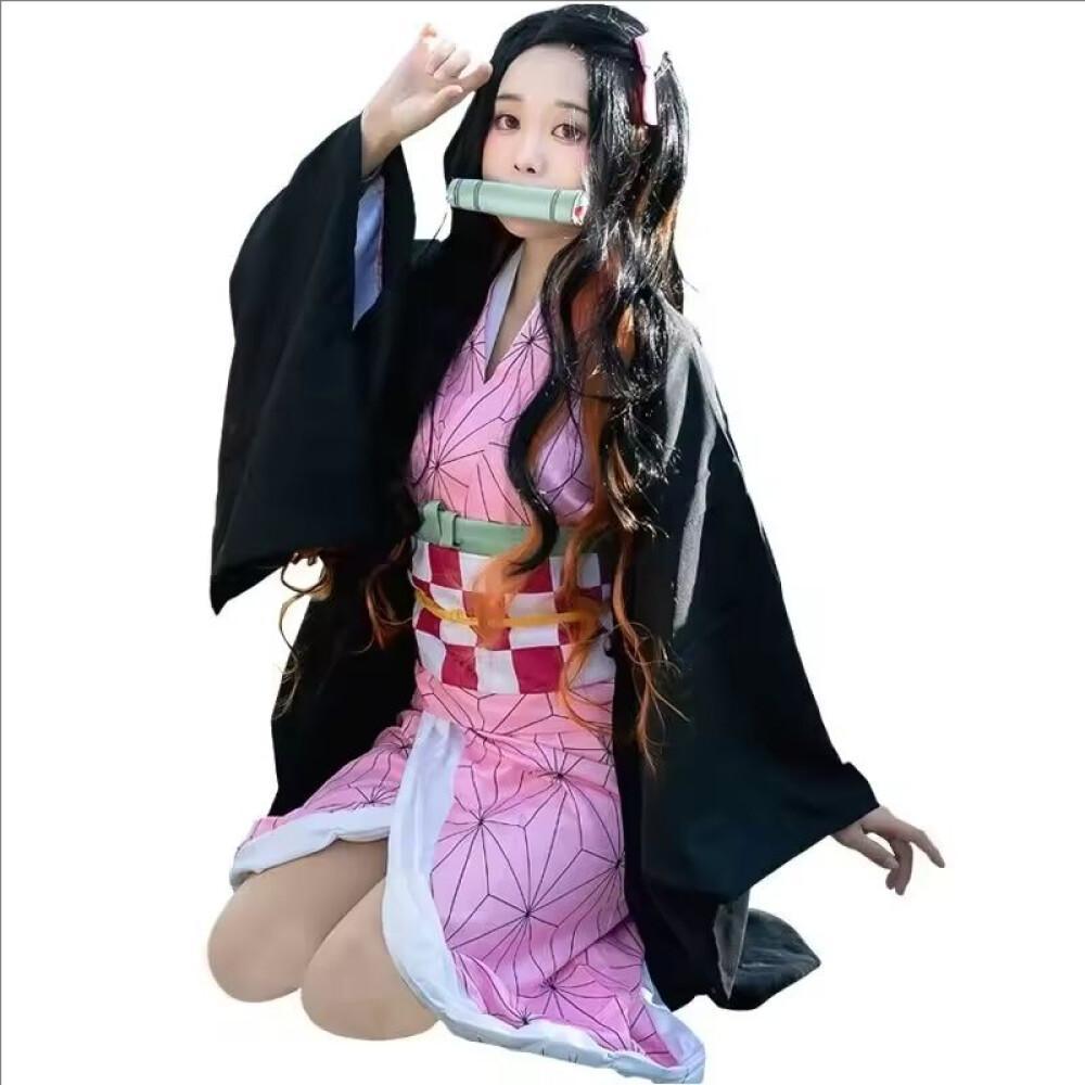 Anime Cosplay Nezuko - Kostium Cosplay Anime Demon Slayer Kimetsu
