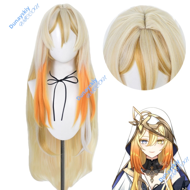 Anime Cosplay Orange Hair - Peruka na Halloween Cosplay Hexenzirkel Złota