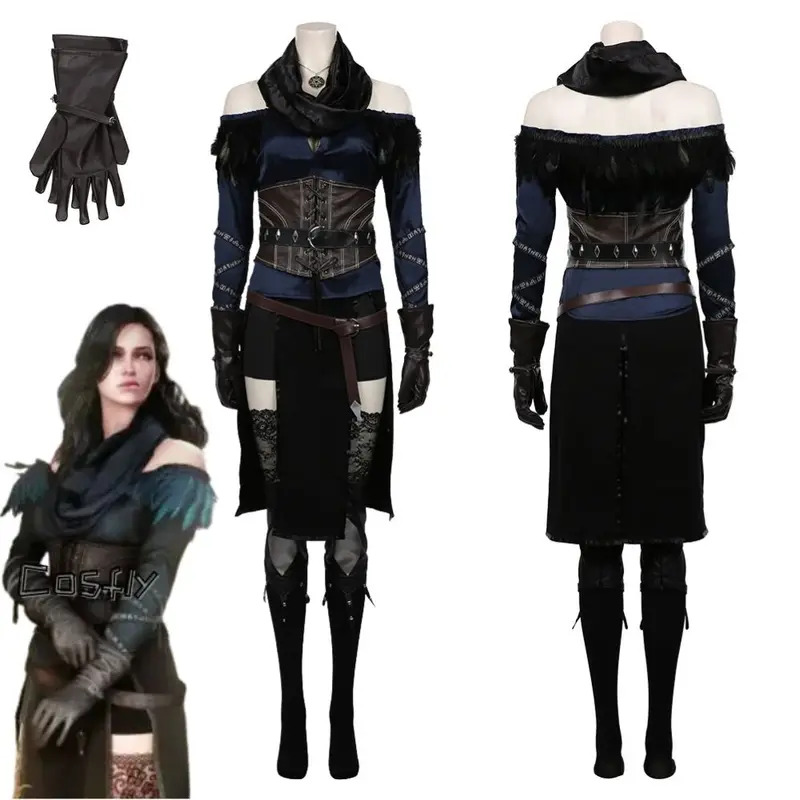 Anime Cosplay Youtube - Yennefer Cosplay Fantazja Kostium Przebranie dla