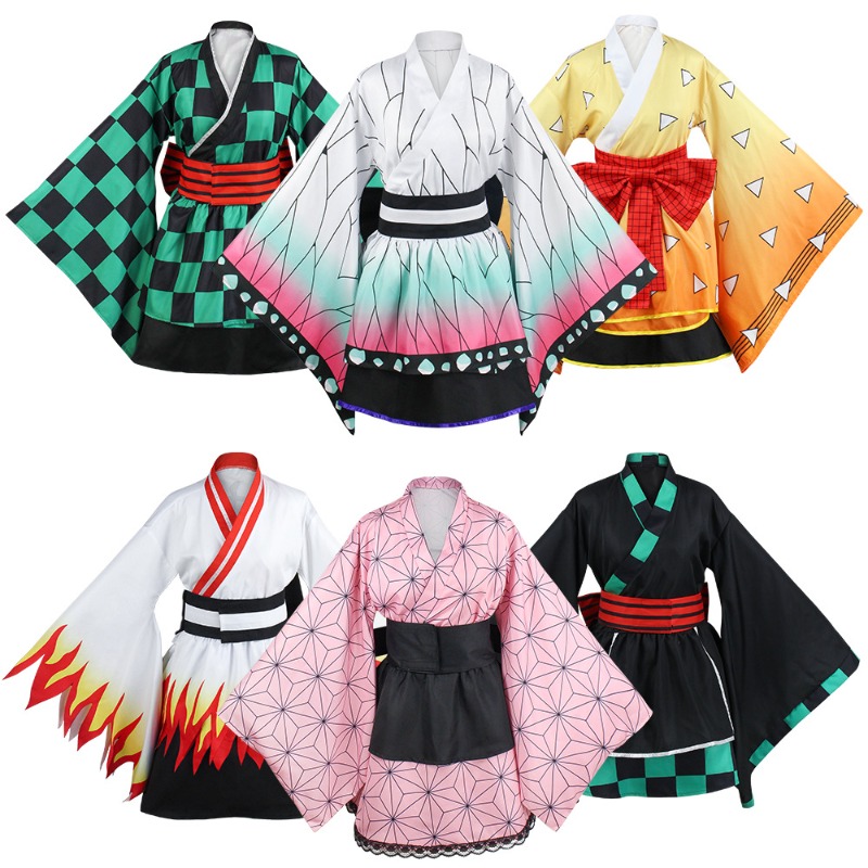 Anime Cosplay Nezuko - Kostium Cosplay Anime Nezuko Inosuke Kamado,