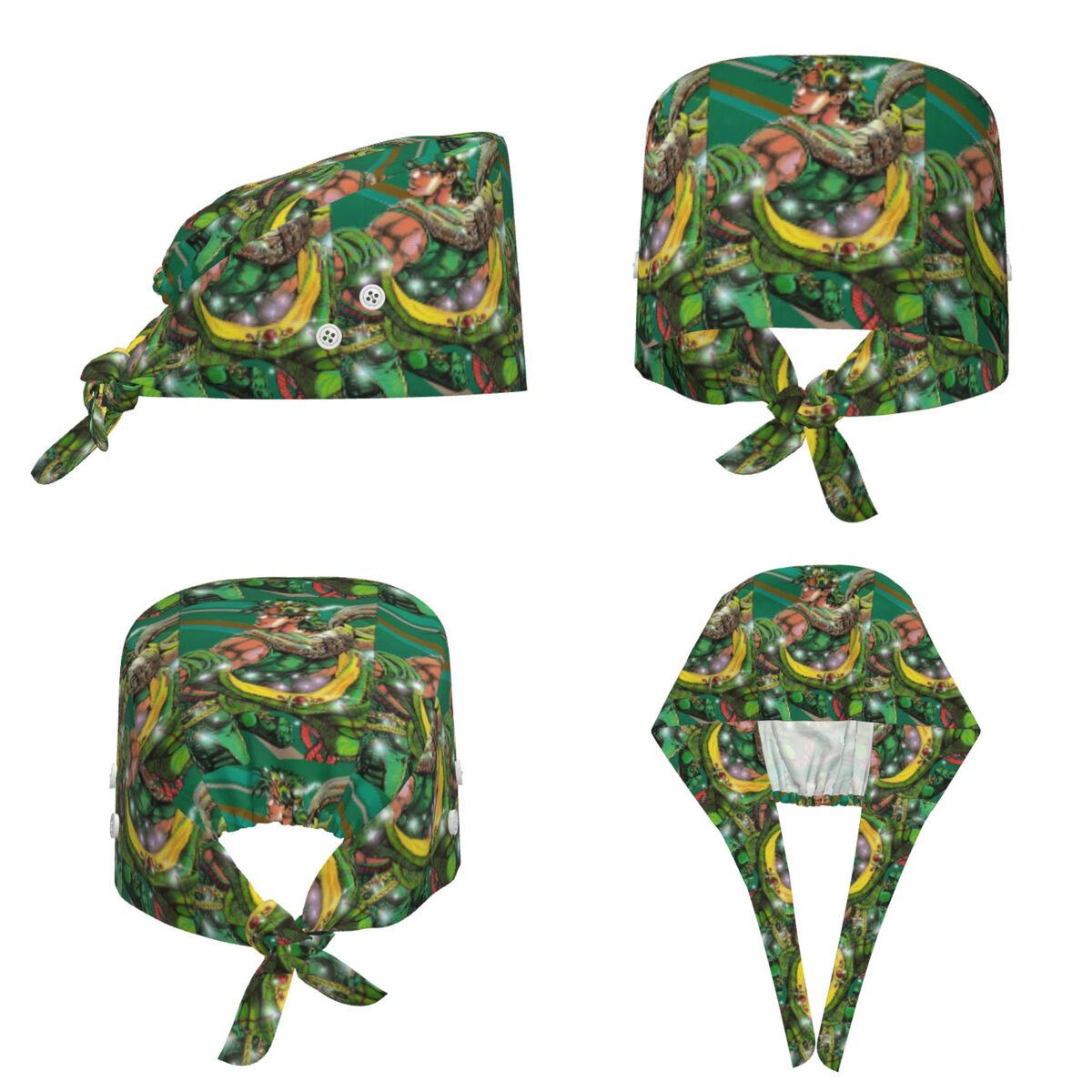 Jojo Bizarre Hat - Czapka chirurgiczna Jojo Bizarre Adventure Joseph
