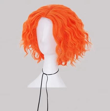 Peruki do cosplayu Szalony Kap – Anime Cosplay Orange Hair recenzja i cena