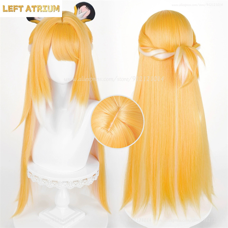 Peruka Cosplay ZZZ Ju Fufu Pom – Anime Cosplay Orange Hair recenzja i cena