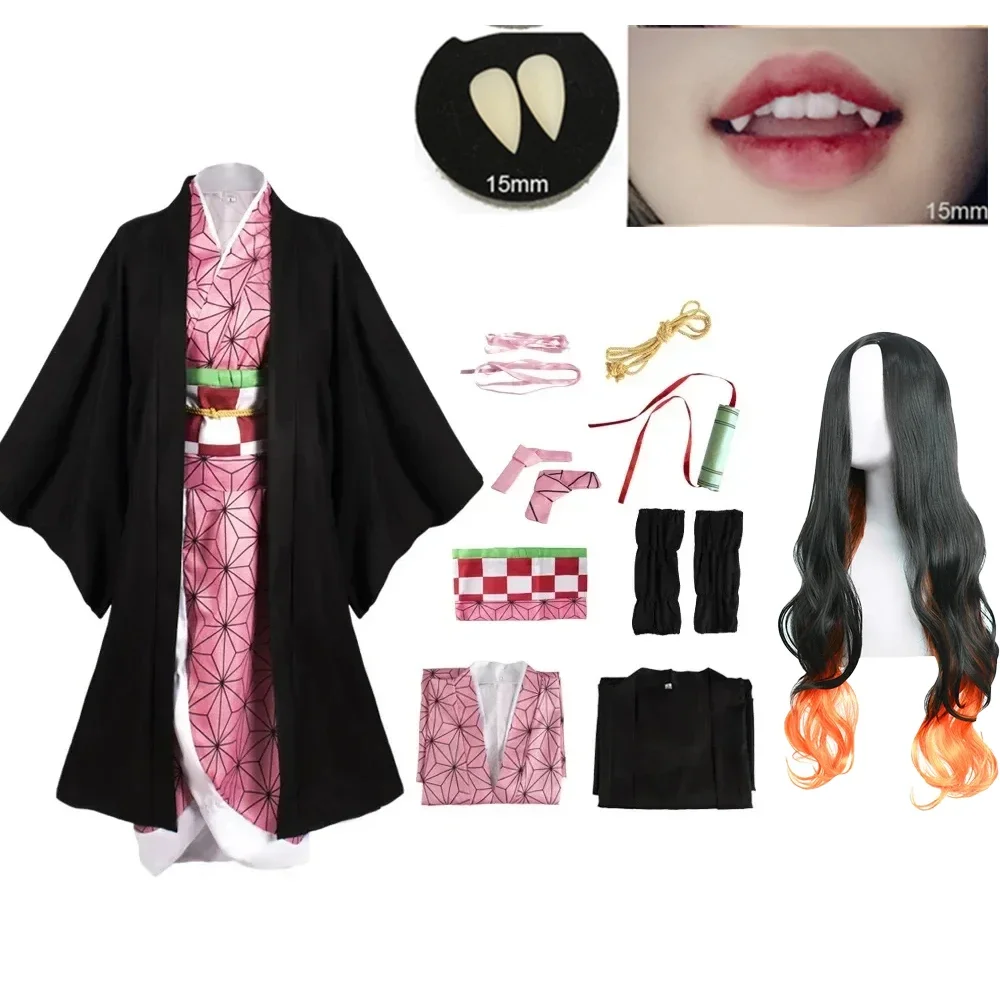 Anime Kamado Nezuko Strój Cosp – Anime Cosplay Nezuko recenzja i cena