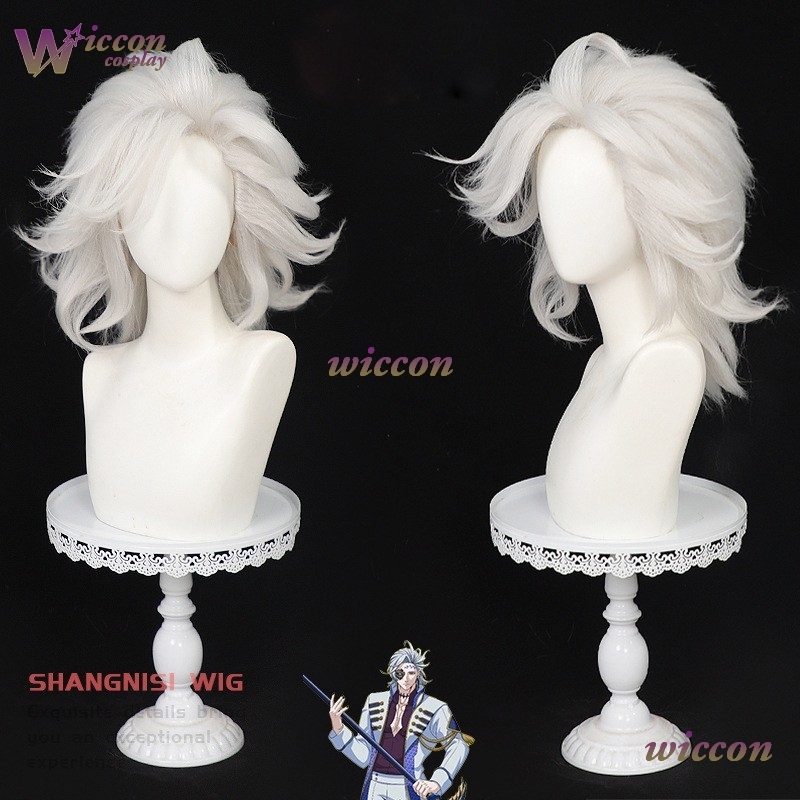 Peruka CosrR Anime Record Of R – Cosplay Anime White Hair recenzja i cena