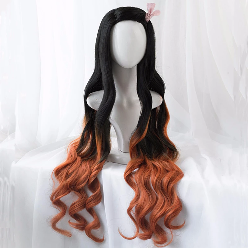 Peruka Kamado Nezuko, peruka d – Anime Cosplay Nezuko recenzja i cena