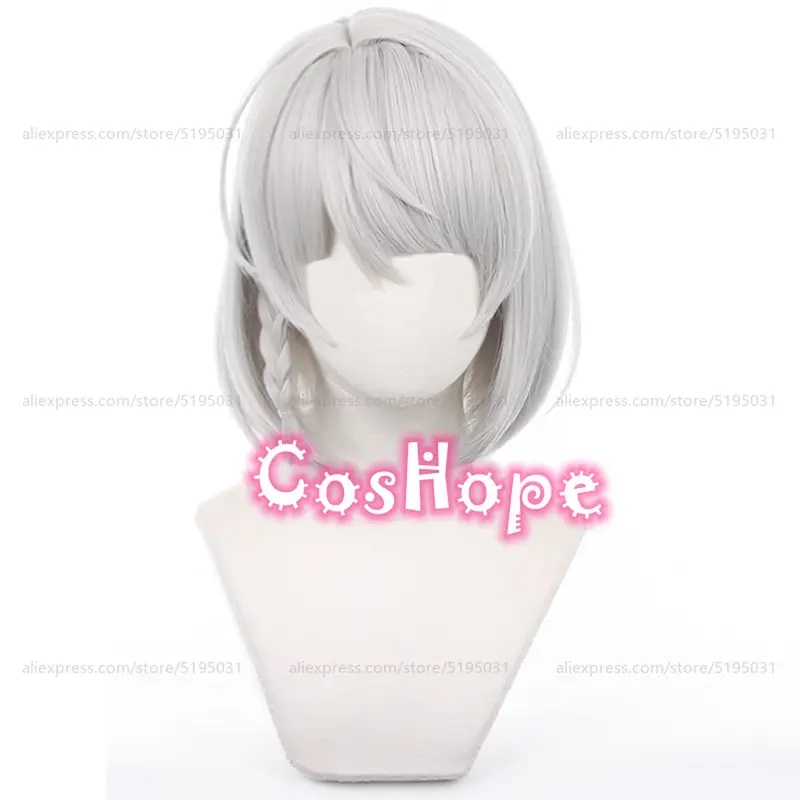 c'3,f\6;h'ZZZ Anby Demara 32cm – Cosplay Anime White Hair recenzja i cena
