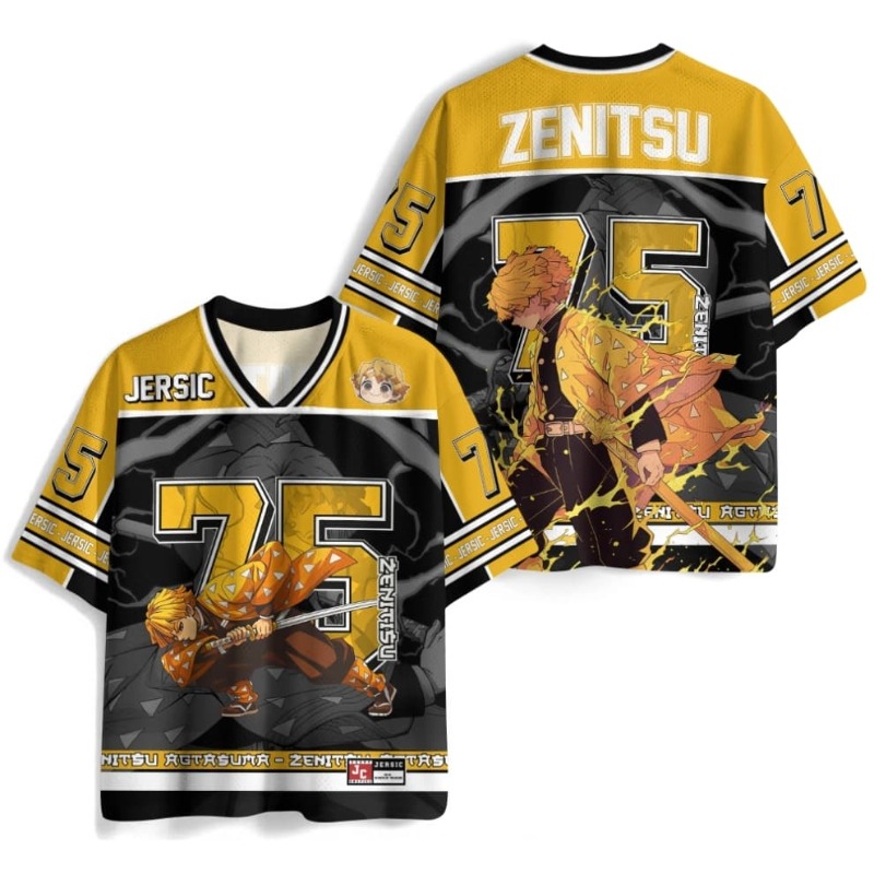 Koszulka anime Demon Slayer Ze – Cosplay Anime Zenitsu recenzja i cena