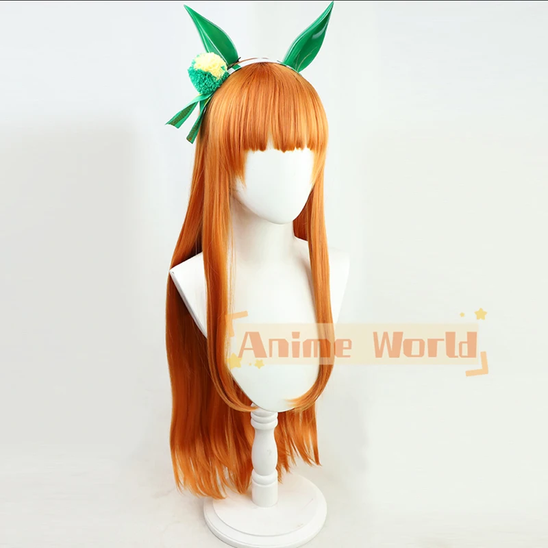 Peruka do cosplay Anime Uma Mu – Anime Cosplay Orange Hair recenzja i cena