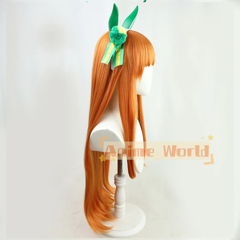 Peruka do cosplay Anime Uma Mu – Anime Cosplay Orange Hair recenzja i cena