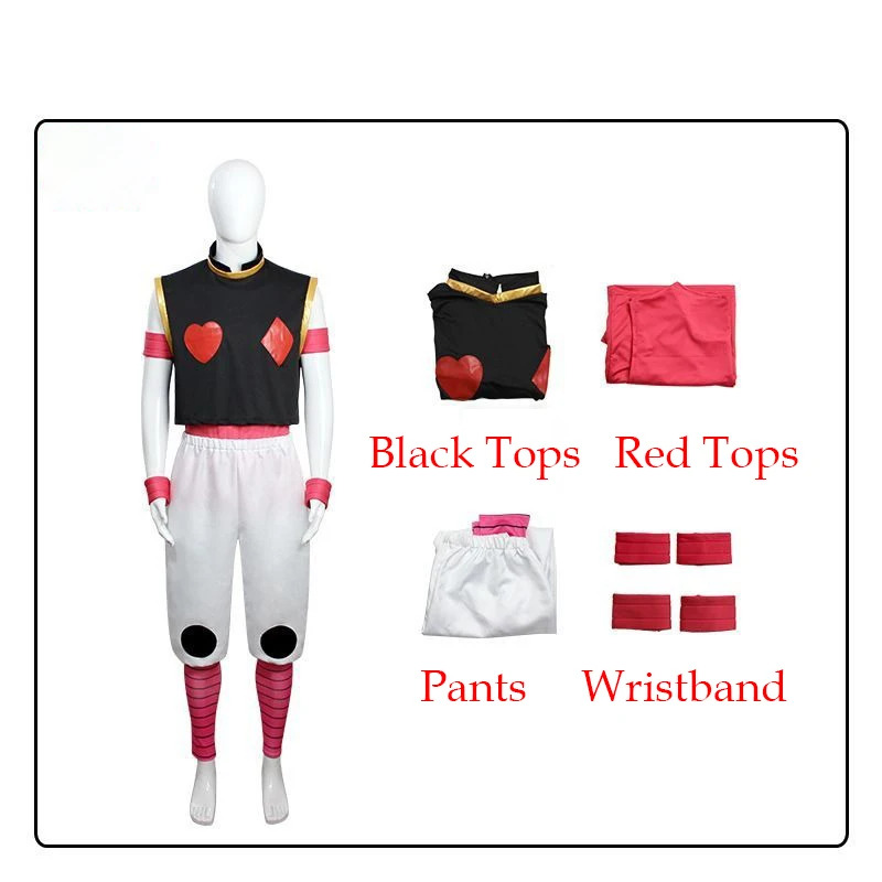 Anime X HUNTER Hisoka Kostium  – Hunter X Hunter Uniform recenzja i cena