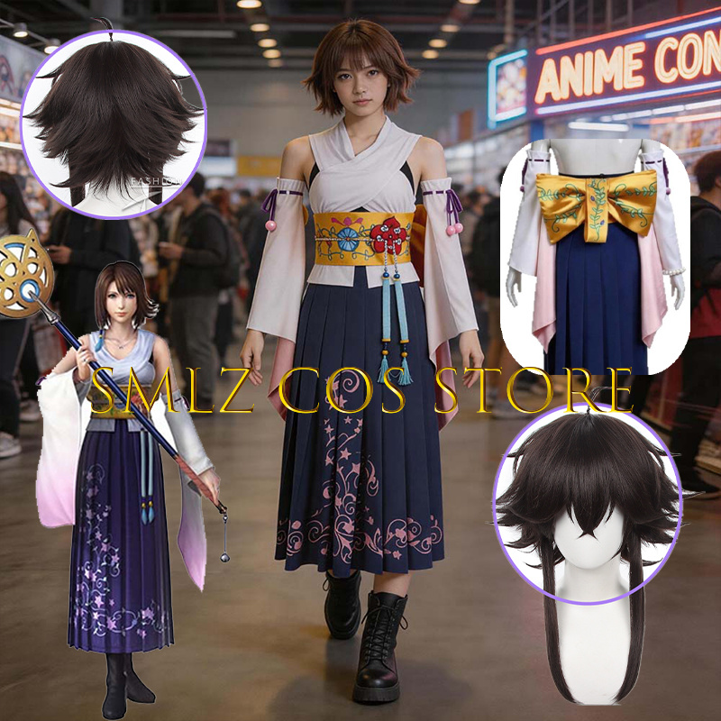 Smlz FFX Yuna Cosplay Anime FF – Anime Cosplay Party recenzja i cena