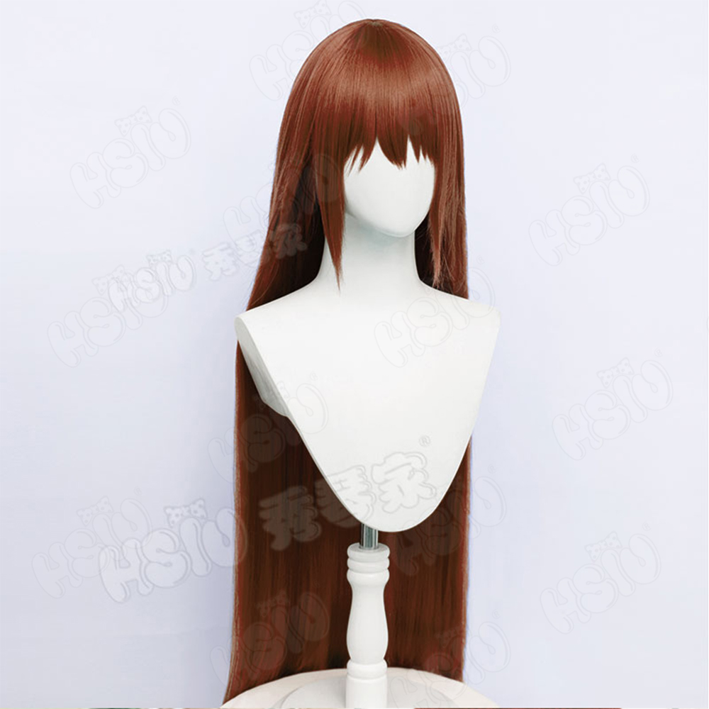 Peruka do cosplayu Makise Kuri – Anime Cosplay Orange Hair recenzja i cena