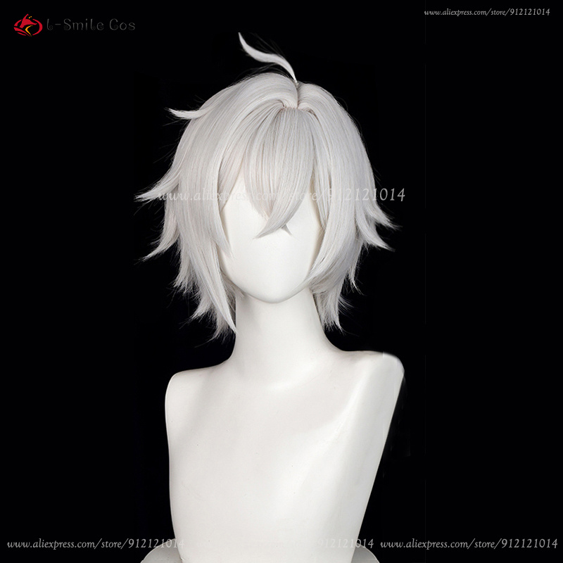 Peruka Cosplay ZZZ Seth Lowell – Cosplay Anime White Hair recenzja i cena