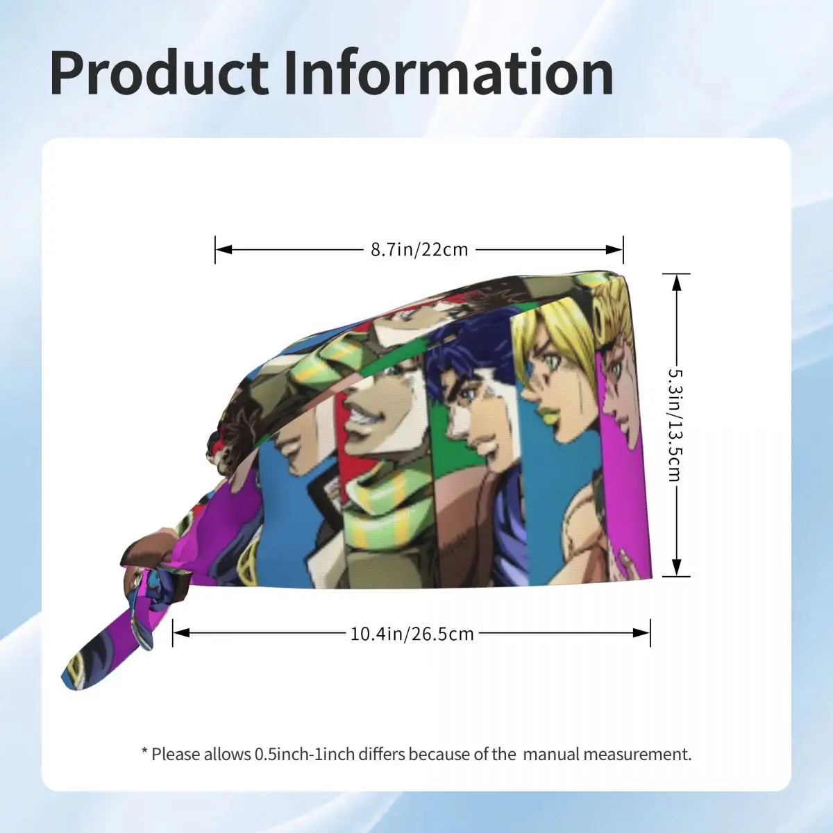 Czapka medyczna Anime JoJo Biz – Jojo Bizarre Hat recenzja i cena