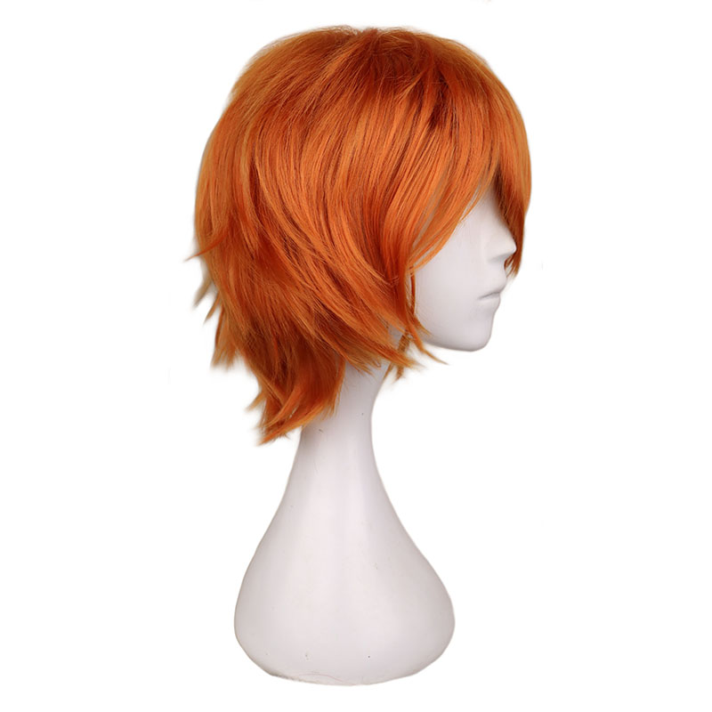 Krótka pomarańczowa peruka dla – Anime Cosplay Orange Hair recenzja i cena