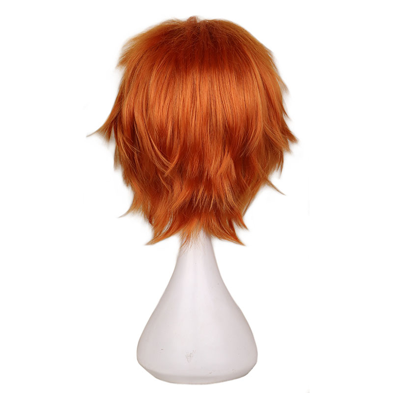 Krótka pomarańczowa peruka dla – Anime Cosplay Orange Hair recenzja i cena