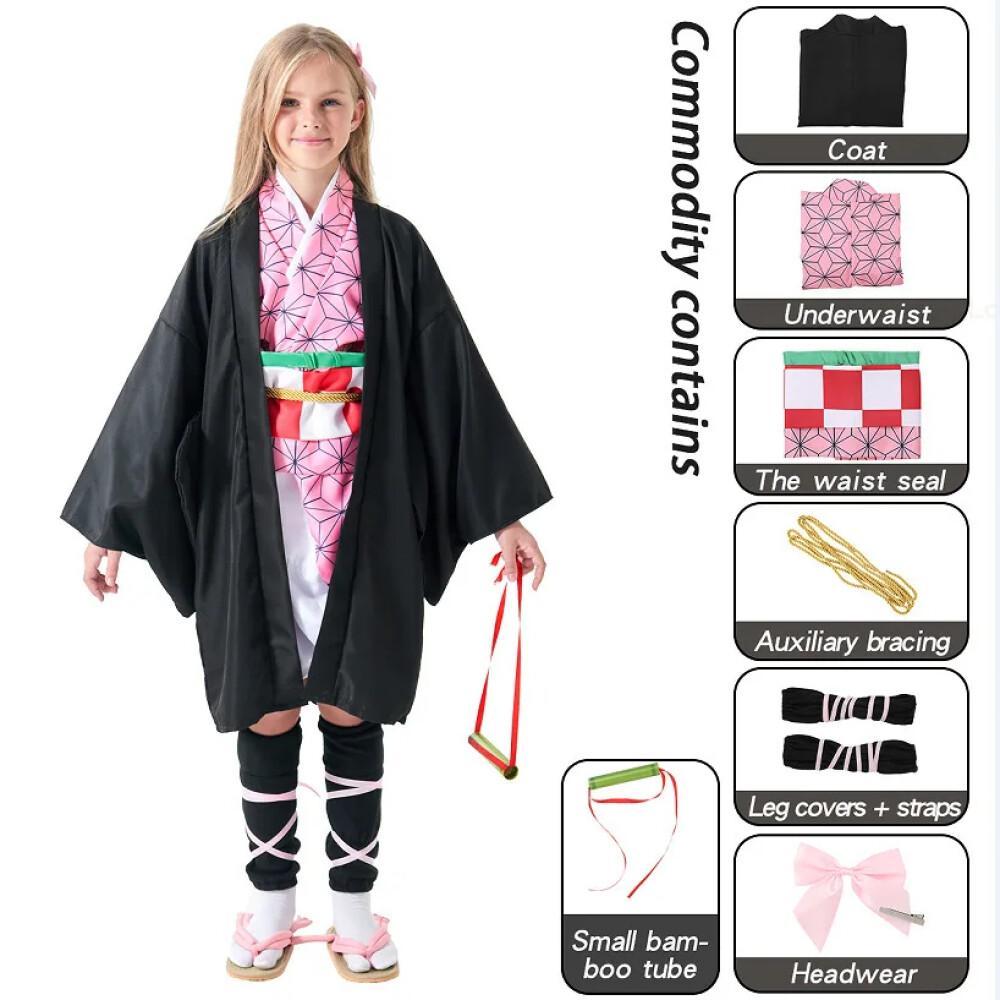 Kostium Cosplay Anime Demon Sl – Anime Cosplay Nezuko recenzja i cena
