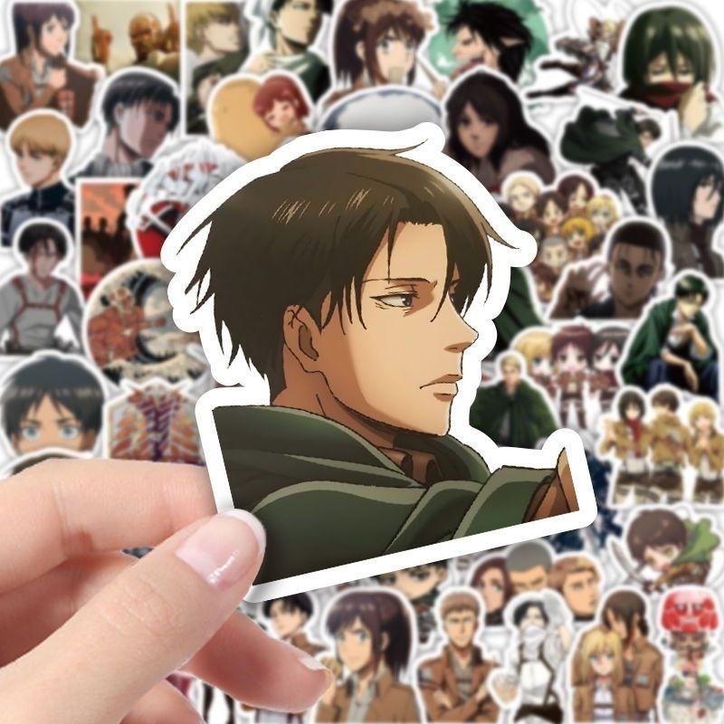 60 szt. Naklejek Anime Atak Ty – Anime Cosplay Diy recenzja i cena