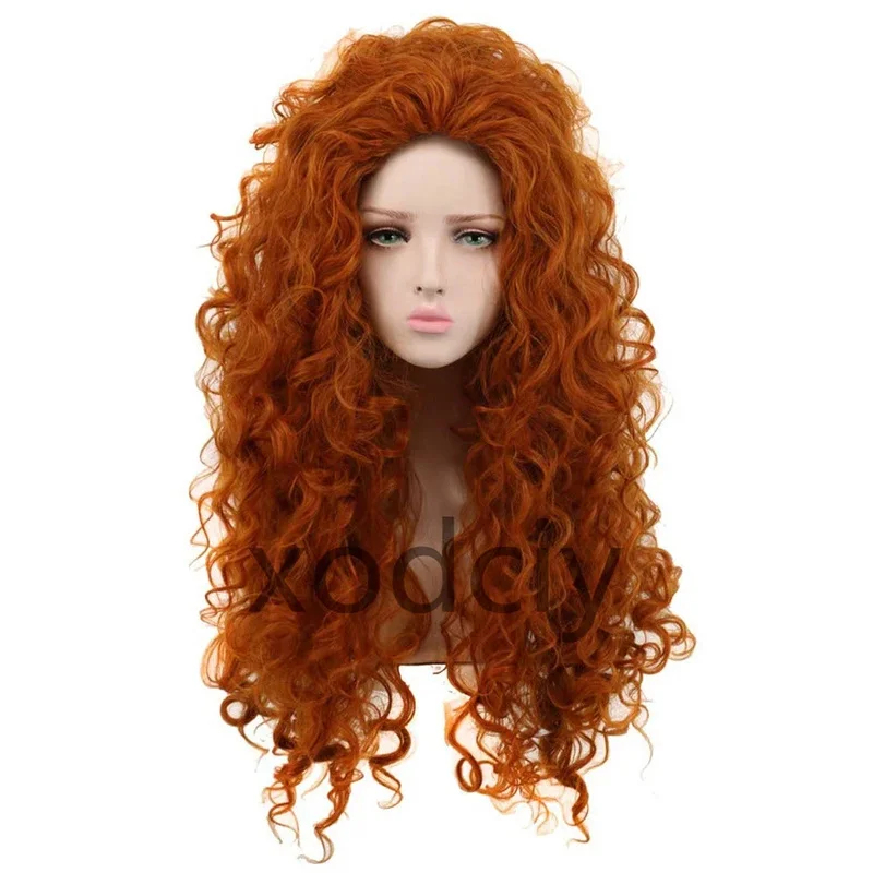 EW5DY20Filmowa Peruka Cosplay  – Anime Cosplay Orange Hair recenzja i cena