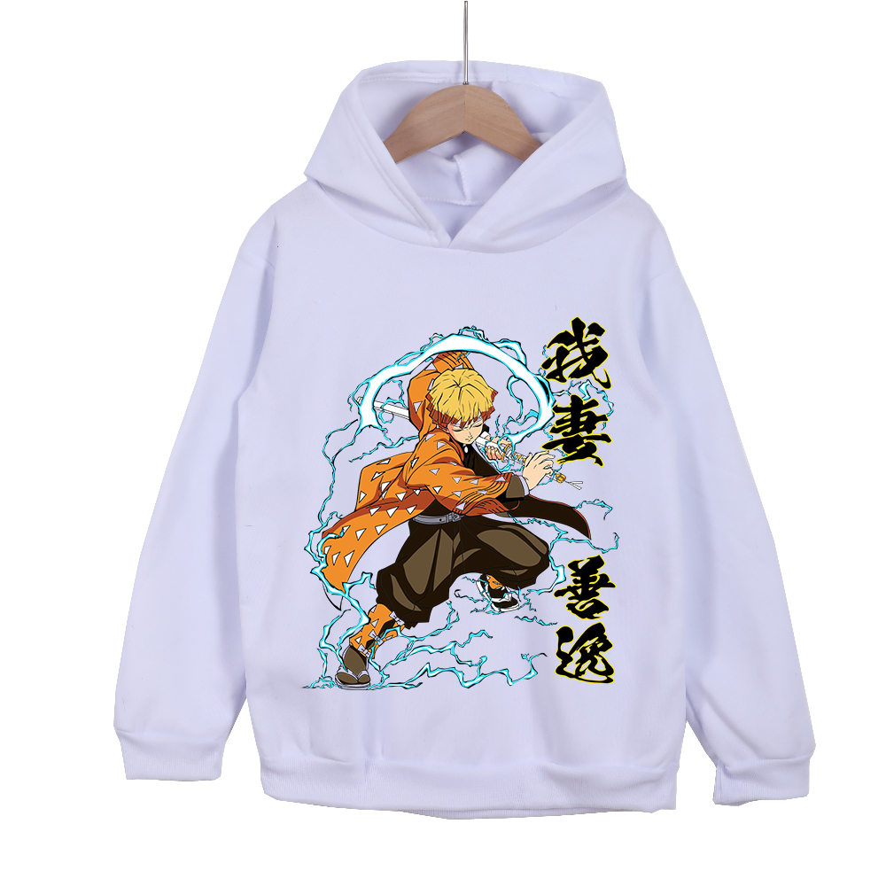 Bluza z kapturem Demon Slayer  – Cosplay Anime Zenitsu recenzja i cena