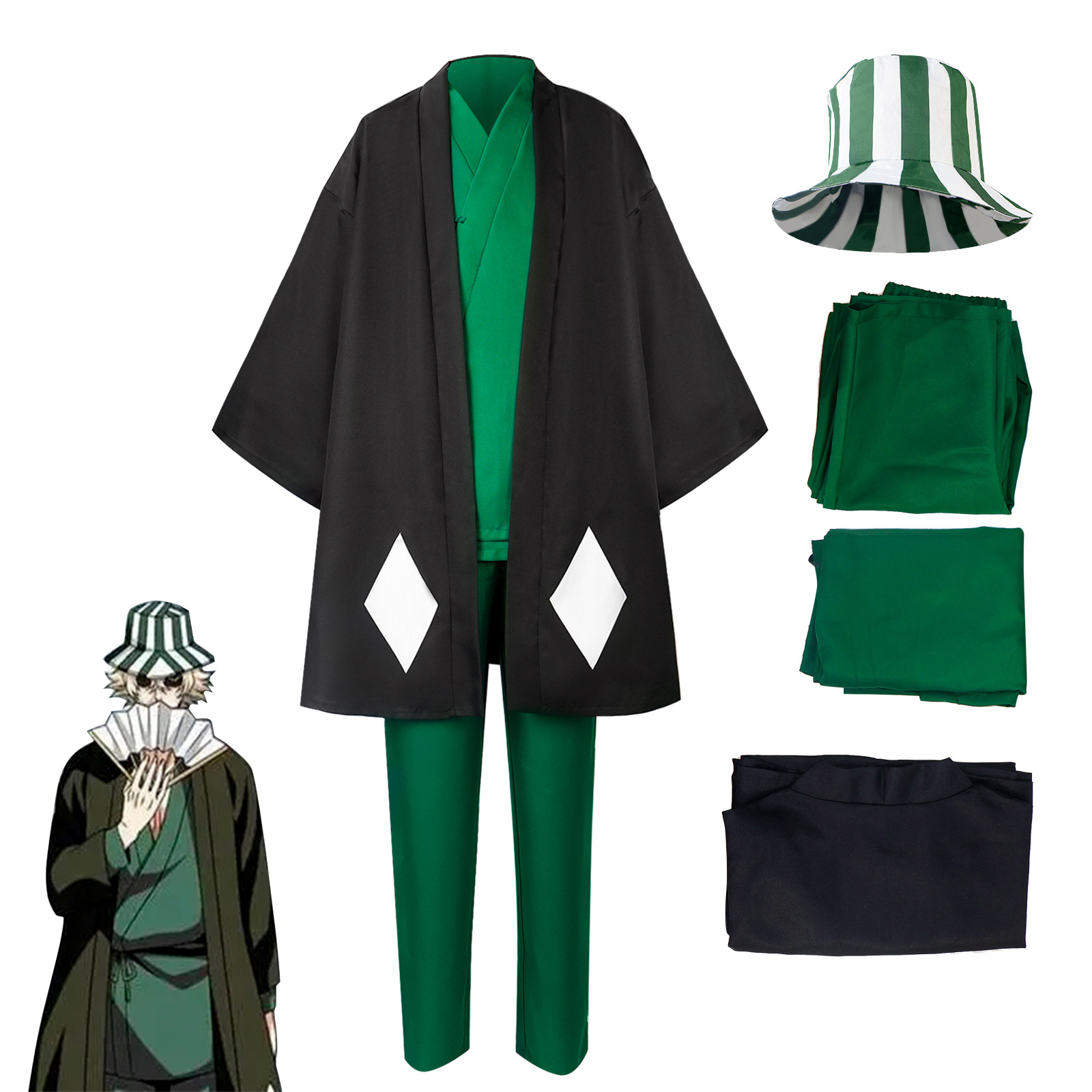 Anime Bleach Cosplay Urahara K – Anime Cosplay Bleach recenzja i cena