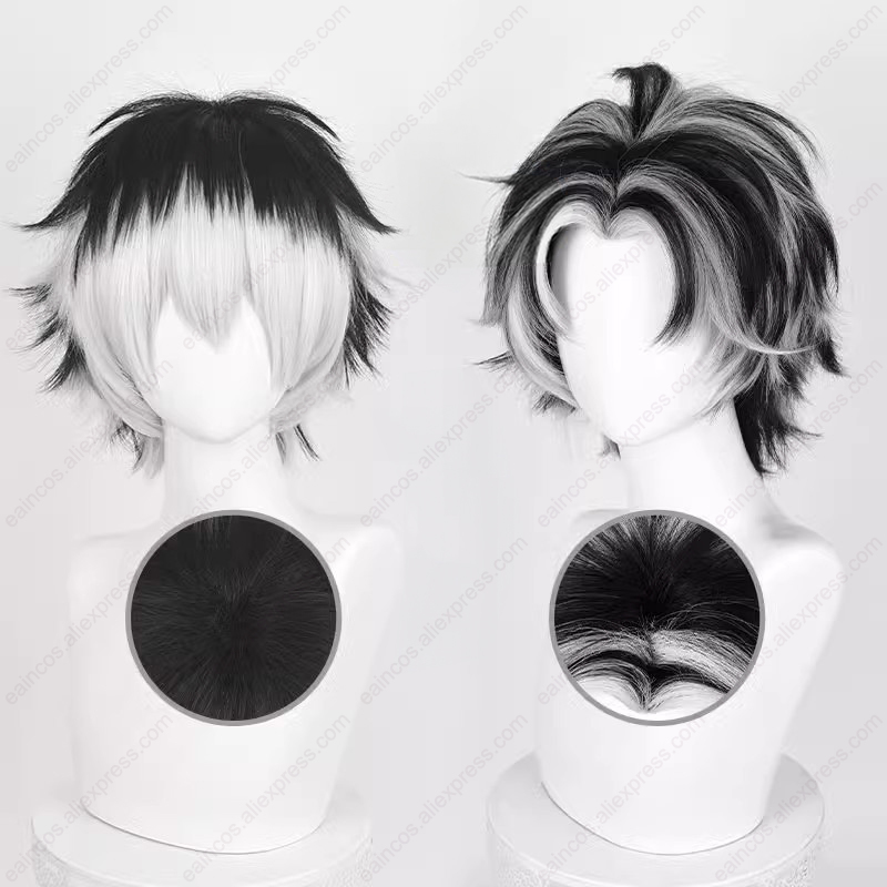 Kotaro Bokuto peruka do cospla – Cosplay Anime White Hair recenzja i cena