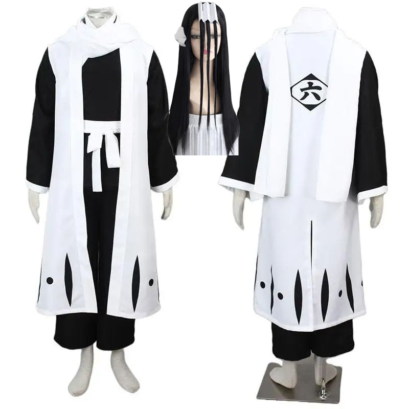Kostium Cosplay Kuchiki Byakuy – Anime Cosplay Bleach recenzja i cena