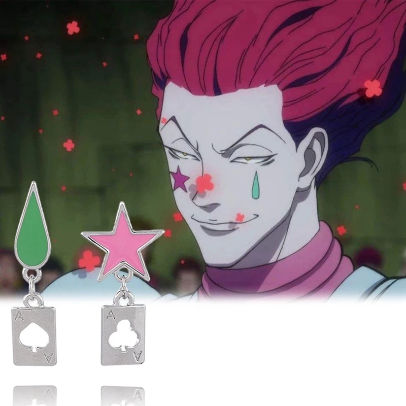 Anime Hisoka Cosplay kolczyki  – Anime Cosplay Girlfriend recenzja i cena