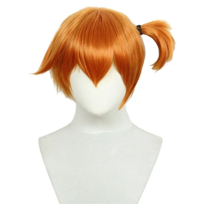 Peruka Cosplay Anime Pocket Mo – Anime Cosplay Orange Hair recenzja i cena