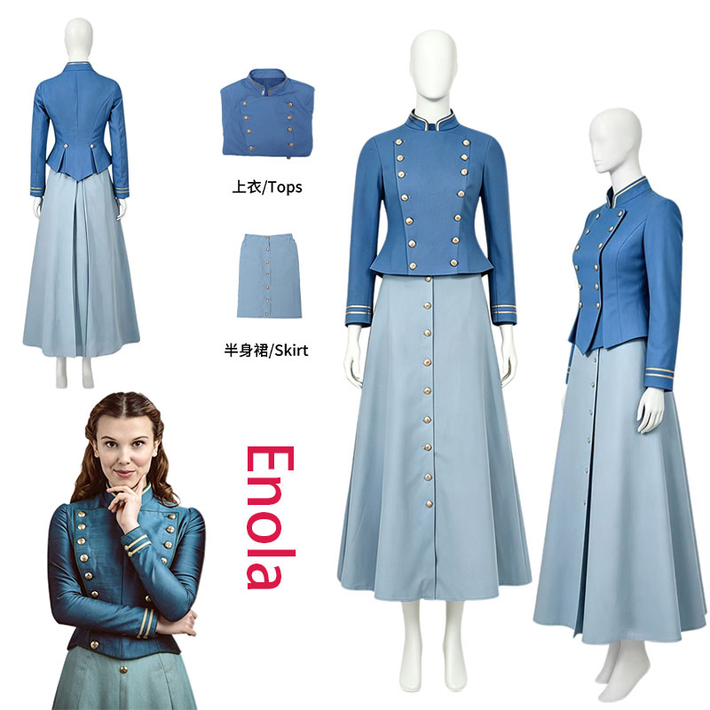 Kostium cosplay Enola z filmu  – Anime Cosplay Ladies recenzja i cena