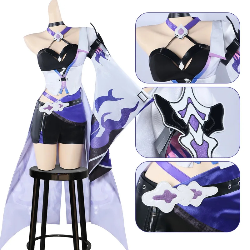 Kostium Cosplay Acheron Honkai – Anime Cosplay Youtube recenzja i cena