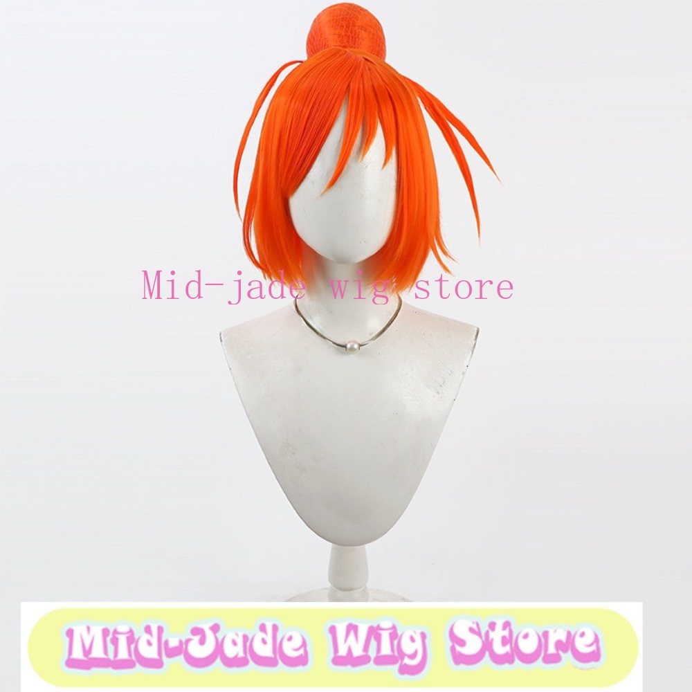 Peruka Cosplay Smile PreCure A – Anime Cosplay Orange Hair recenzja i cena