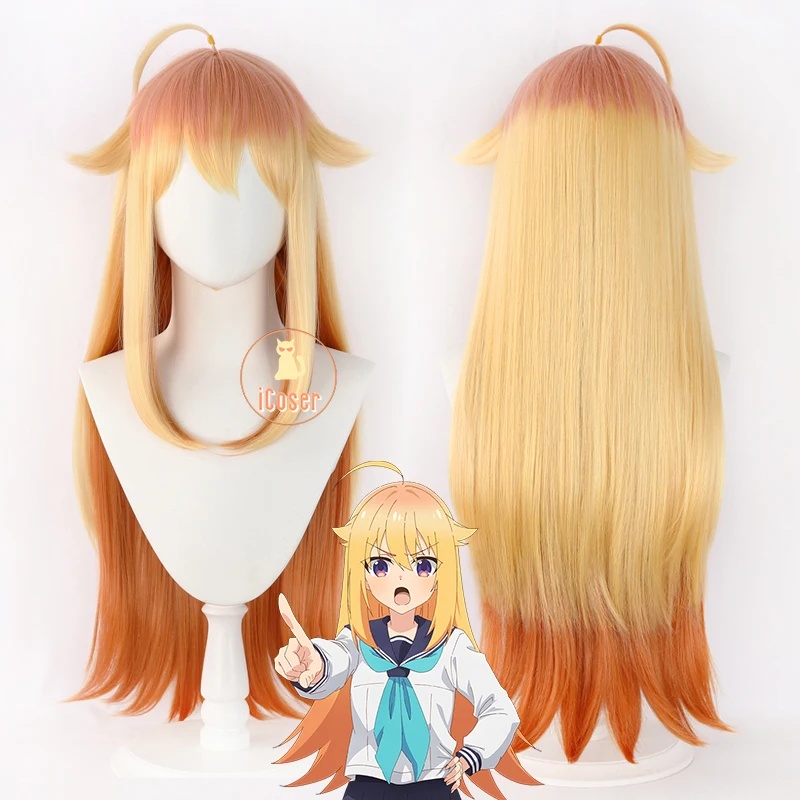 c'3,f\6;h'Torako Koshi Peruka  – Anime Cosplay Orange Hair recenzja i cena