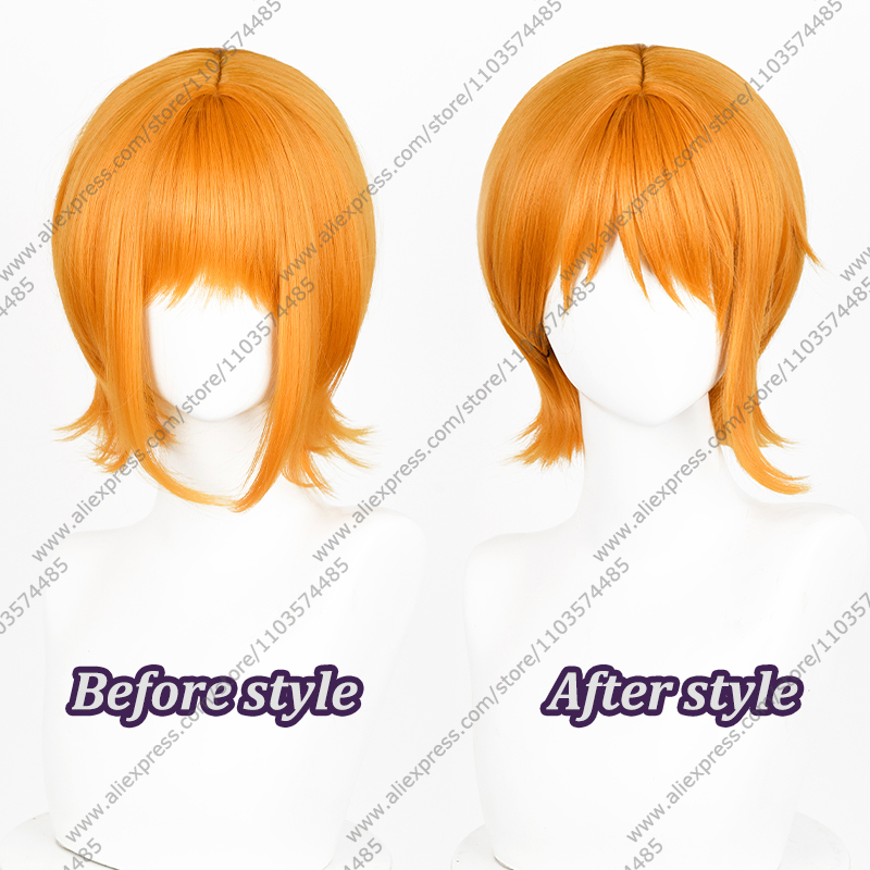 Anime Nami Cosplay Peruki 30 c – Anime Cosplay Orange Hair recenzja i cena